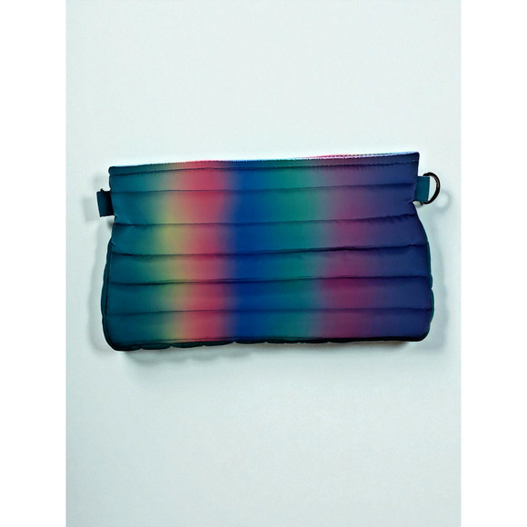 Think Royln Bank Street XL Crossbody w/ Pouch Bundle Blue Lagoon Ombre New w Tag - Picture 6 of 13